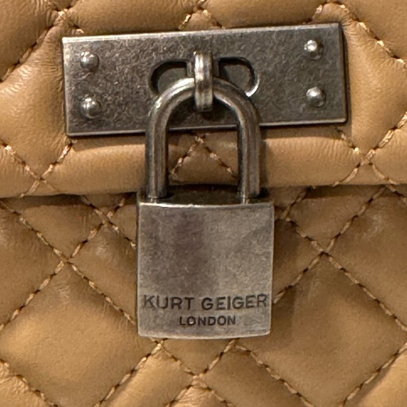 Kurt Geiger London Mini Brixton Lock Leather Bag - Picture 3 of 16